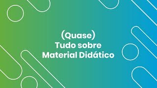 1 Quase tudo sobre o material didático  Curso Poliedro [upl. by Barber]