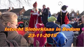 Bedum Intocht Sinterklaas 23112019 [upl. by Atterehs916]