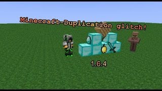 Minecraft  duplication 164 Glitch  WORKS IN MULTIPLAYER [upl. by Elag]