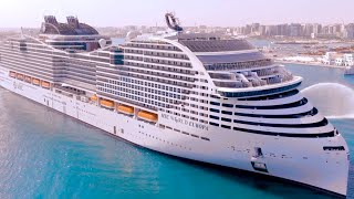 MSC World Europa Ship Tour 4K [upl. by Nowtna263]