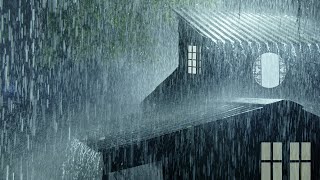 Heavy Thunderstorm Sounds for Sleeping ⚡ Torrential Rainstorm amp Intense Thunder on Stormy Night [upl. by Idham849]