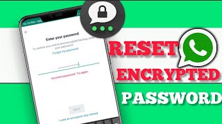 How to Reset Encrypted Password WhatsApp 2024  Recover WhatsApp Encrypted Password [upl. by Smitt37]