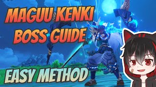 Maguu Kenki No Damage Solo Boss Guide  Genshin Impact [upl. by Mohorva]