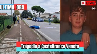 Tragedia a Castelfranco Veneto 15enne Muore in Scooter andando a Scuola [upl. by Charlena]