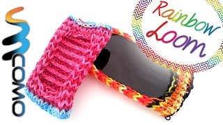 Rainbow Loom  Capa telemóvel com elásticos [upl. by Wall]