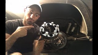 How To Install Wheel Spacers  Adapters The Correct Way   JN53 [upl. by Ailev]