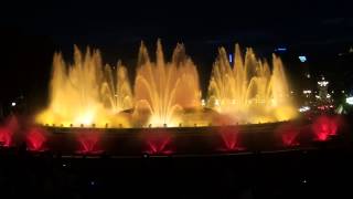 Zeljko Joksimovic Magic Fountain in Barselona Spain  Lane Moje [upl. by Han]