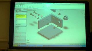 Solidworks Exploded route lines [upl. by Leduar]