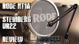 RØDE NT1A  Steinberg UR22  PSA1  REVIEW [upl. by Ened]