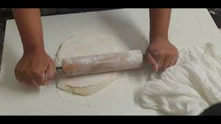 how to make filo pastry በቤት ውስጥ በቀላሉ የባቅላቫ መስራ ቂጣው አዘገጃጅት [upl. by Sivia]