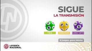 Sorteo Chispazo Clásico 10788 Tris Clásico 32977 y Gana Gato 2748 [upl. by Fortunio]