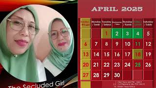 Rilis Kalender Tahun 2025 [upl. by Amleht338]