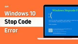 How to fix windows 10 stop code error  Windows 10 Stop Code FIX [upl. by Gninnahc]