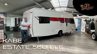 Kabe Estate 560 GLE Modell 2022Ein Hotelzimmer auf RäderWohnwagen bis 50°C [upl. by Ragas]