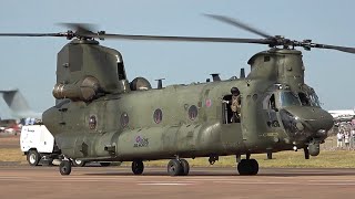 Impressive CH47 Chinook Helicopter Startup and Takeof [upl. by Getter]