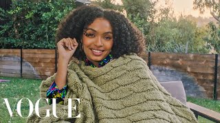 73 Questions With Yara Shahidi  Vogue [upl. by Adnilrem]