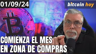 BITCOIN COMIENZA EL MES EN ZONA DE COMPRAS A PRECIOS RAZONABLES PERO EN FASES AÚN CORRECTIVAS [upl. by Nnaik]