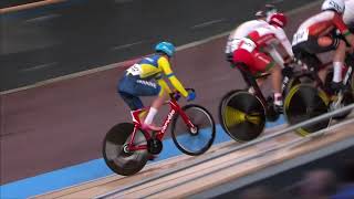 Mens OmniumElimination Race  2020 UCI Track Cycling World Championships [upl. by Enyale]