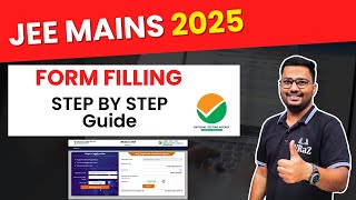 How To Fill JEE Mains Form 2025  JEE Mains Registration  Step By Step Guide [upl. by Ilah457]