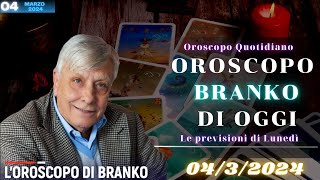 Oroscopo di Branko per il 4 marzo 2024 Cosa riservano le stelle [upl. by Bomke]