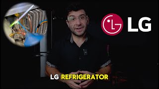 How to replace the compressor on LG Refrigerator [upl. by Aynuat]