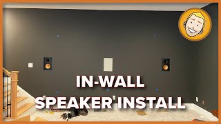 Home Theater PlanningOverview  Klipsch R5800 W II InWall Speaker Install [upl. by Prudie308]