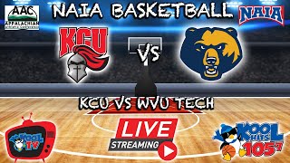 KCU vs WVU Tech Mens Basketball  NAIA Basketball  LIVE  Kool TV  12224 [upl. by Yboj]