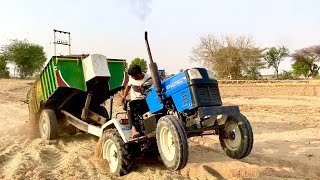 New Tractor Solis 24 Loader Loading Trolley Video  Escort Steeltrac 15 Loading Trolley [upl. by Hanavas475]