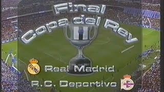 Final Copa del Rey 200102 R Madrid 12 RC Deportivo 06032002 [upl. by Vod750]