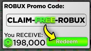 This SECRET Promo Code Gives FREE ROBUX Roblox March 2024 [upl. by Adnaerb]