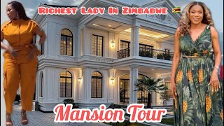 😳Inside The Richest Lady In Zimbabwe’s Mansion‼️You cannot believe it🔥Zodwa’s [upl. by Alihet]