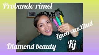 reseña de rimel exactitud de kj Beauty sirven o no [upl. by Timothy]