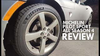 Michelin Pilot Sport All Season 4 Tire Review [upl. by Koziarz944]