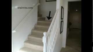 What Is A Stair Landing  Stairway Construction Parts [upl. by Whetstone]