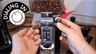 Dialing in Your Grinder for Espresso ie Eureka Mignon Specialita [upl. by Senalda605]