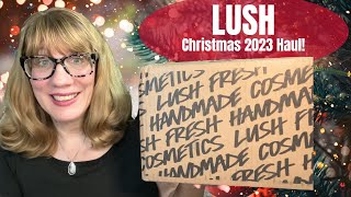 LUSH Christmas 2023 Haul [upl. by Ernestus]