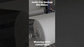 Medical Jumbo Pop Bandage Plaster Of Paris Bandage 800 Meters For Export medical hospital [upl. by Hoseia]