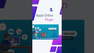 Top 5 Job Application Plugins for WordPress short [upl. by Arlina]