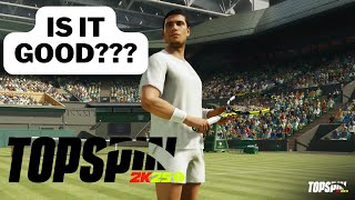 Is This Game Any Good TopSpin 2K25 [upl. by Ramo]