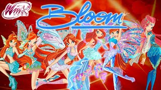 Winx Club  Bloom All Transformations 2017 Images [upl. by Tattan933]