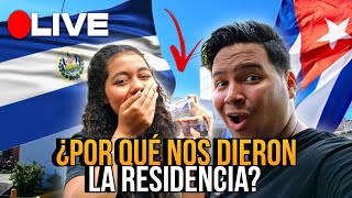 ¿POR QUÉ NOS DIERON LA RESIDENCIA EN EL SALVADOR 🇸🇻🇨🇺 En vivo con quechivoasere [upl. by Firmin]