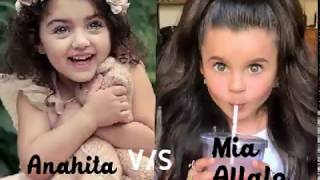 Anahita VS Mia aflalo viral girls [upl. by Aerdua]