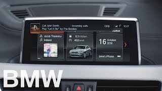 How to use Voice Control  iDrive 6  BMW HowTo [upl. by Abixah]