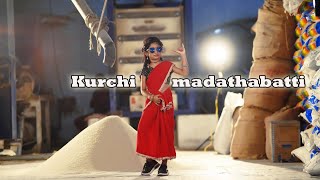 Kurchi Madathapetti  Dance Cover Song  Tanmayi [upl. by Hterag]