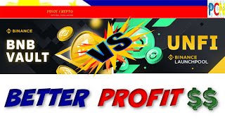 Profit from BNB vault  I am not happy  We can do better  TAGALOG VERSION [upl. by Basilius]