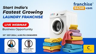 Start Your Own Laundry Franchise Business  Costume Care [upl. by Ariaz]