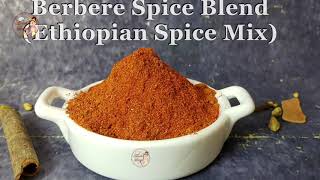 Ethiopian Berbere Mix  How to Make Ethiopian Spice MixBerbere Spice [upl. by Lacey]