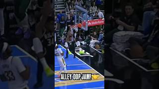 The INSANE Giannis AlleyOop You Didnt See nba shortsfeed shorts [upl. by Chavey]