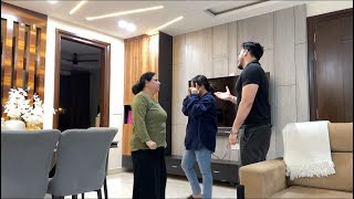 Disrespecting Jasleen in front of her mom😰 Prank vlog vihaannjasleen jahaann prank [upl. by Naerda]