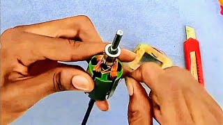 Very easy 12v DC motor winding technique [upl. by Niak]